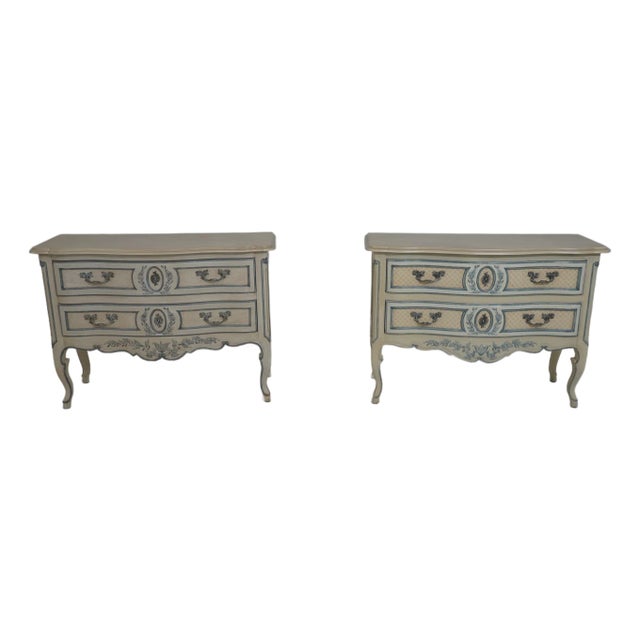 Pair Labarge Alexandria Italian Commodes For Sale