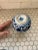 Blue & White Porcelain Floral Chinoiserie Vase For Sale - Image 4 of 11