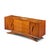 Vladimir Kagan Style Mid Century Walnut Lowboy Dresser For Sale - Image 9 of 9