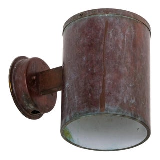 Copper Wall Lamp attributed to Fagerhults, 1970s For Sale