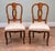 Dutch Marquetry Side Chairs with Floral Inlay, Set of 2 For Sale - Image 6 of 6
