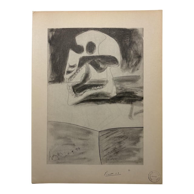 After Pablo Picasso 'Carnet De Dessins Iv' Lithograph Pencil Signed With Fels Galerie Stamp For Sale