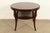Art Deco Barbara Barry for Baker Furniture Modern Regency Dark Mahogany Two-Tier Center Table For Sale - Image 3 of 17