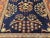 Textile Vintage Persian Sarouk Area Rug, Handwoven Allover Floral Pattern, Navy & Red, 3’ X 5’ For Sale - Image 7 of 11