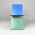 Swedish postmodern colorful formica chair Vilbert by Verner Panton for Ikea 1993 Chair model Vilbert in blue, purple,...