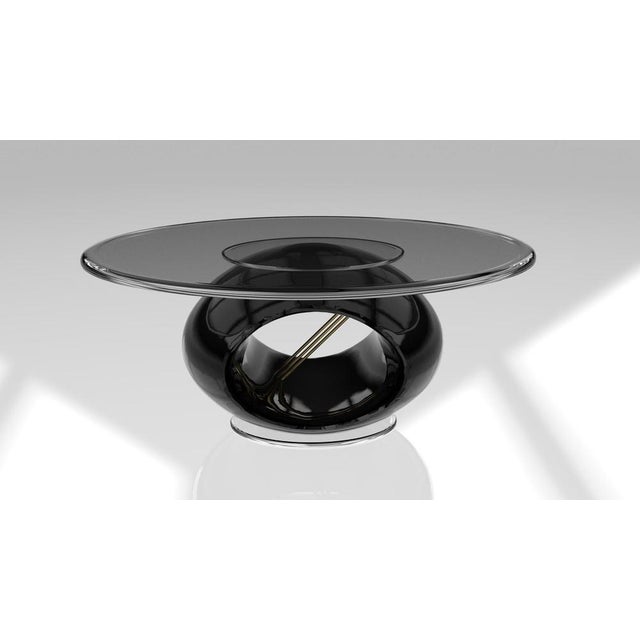 Early 21st Century Enza Black Diamond Side Table from Eje-Design For Sale - Image 5 of 9