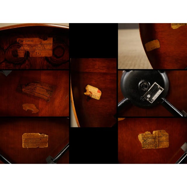 Arne Jacobsen 'Series-7' Jacaranda Rosewood Stacking Chairs, 1960s, Signed For Sale - Image 17 of 18