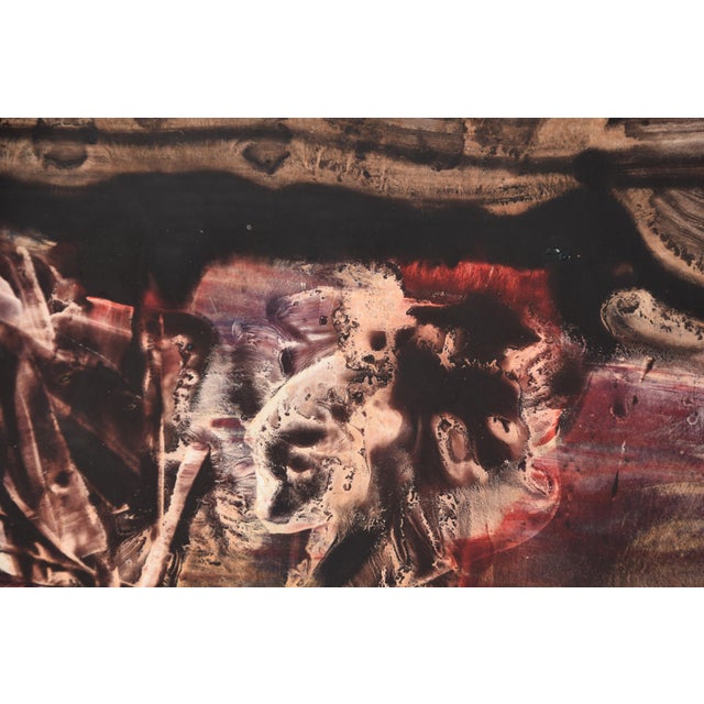 Heinrich Frieling, Abstraction, 1967, Mixed Media For Sale - Image 10 of 12