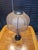 Wood Vintage 70's Tropical Bamboo Lamp With Wicker Shade For Sale - Image 7 of 8