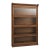 Antique Quarter Sawn Oak Barrister Bookcase 4 Stack Mission Lawyer Bookcase C1900 For Sale