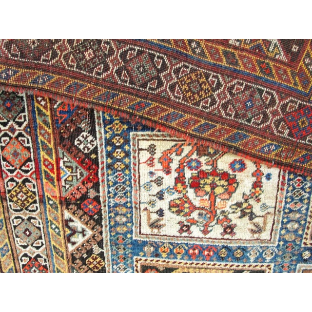 Antique Persian Qashqai Garden Rug 4' X 6' For Sale - Image 11 of 11