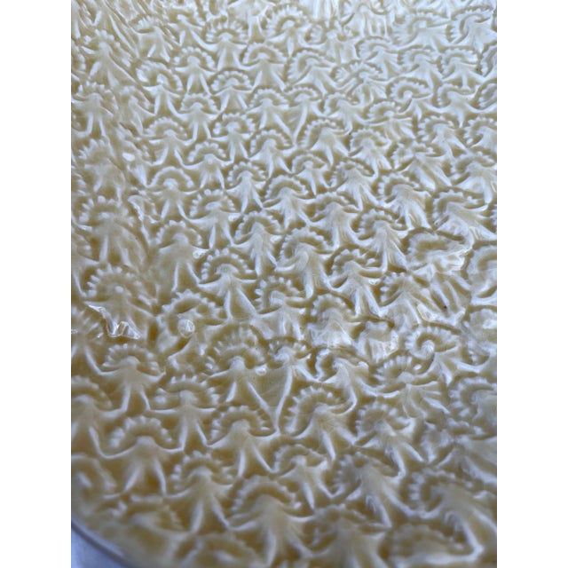 Hollywood Regency Vintage Sur La Table Ceramic Pineapple Platter For Sale - Image 3 of 5