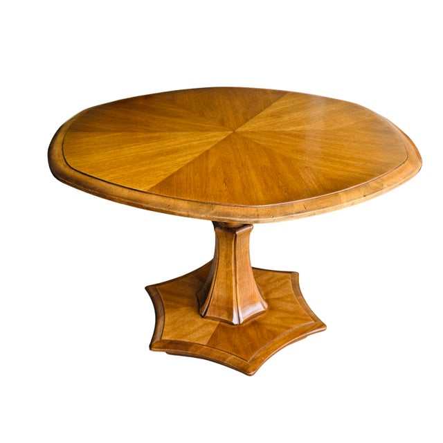 Drexel Vintage Drexel Heritage Plaudit Collection Adjustable Lift-Top Table | Mid-Century Modern Hi-Low Cocktail Dining For Sale - Image 4 of 16