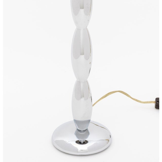 Mid-Century Modern Mid-Century Modern Style Chrome Table Lamp For Sale - Image 3 of 6