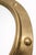 Peerage England Brass Porthole Mirror, 1950 For Sale - Image 4 of 6