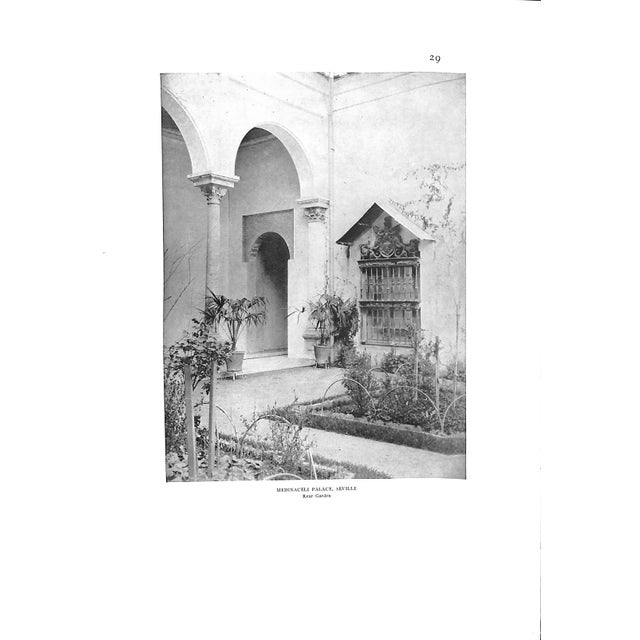 White "Spanish Gardens and Patios" 1924 Byne, Mildred Stapley & Arthur For Sale - Image 8 of 12