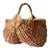 VIntage Wicker Buttocks Basket For Sale