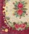 American Vintage American Hooked Rug With Red Rose and Yellow Flower Bouquets 3'2"x4'3" For Sale - Image 3 of 8