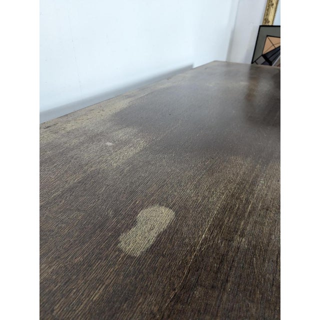Spanish Table in Solid Oak For Sale - Image 6 of 8