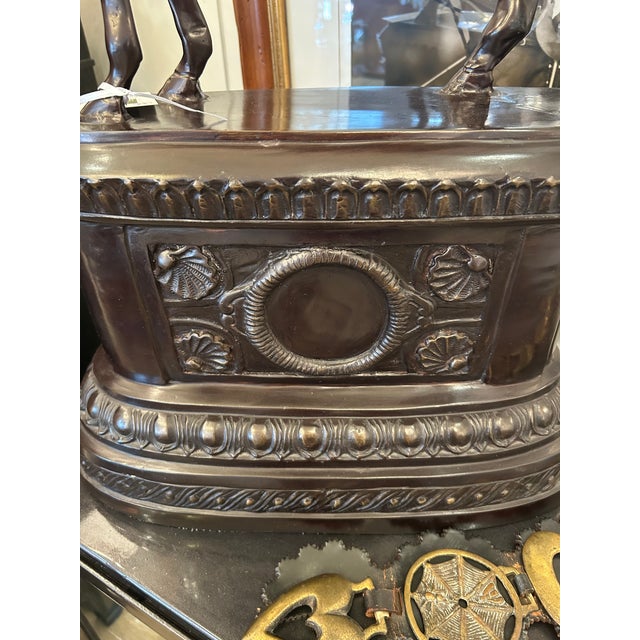 Large Bronze Vintage Equestrian Horse Sculpture For Sale In Philadelphia - Image 6 of 7