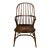 Late 20th Century Fine English Reproduction Oak Windsor Stickback Arm Chair For Sale