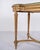 Antique Louis XVI Gustavian Desk with Glass Top & Drawer, 1850s For Sale - Image 9 of 14