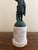 Early 20th Century Neoclassical Brass Figure on Marble Base, Grand Tour Style Roman Sculpture For Sale - Image 5 of 10