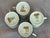 Gio Ponti for Richard Ginori Porcelain Espresso Demitasse Cups Set of 4 For Sale - Image 14 of 18