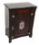Small Antique Cabinet in Dark Mahogany, 1890s For Sale