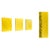 Ceramic Wall Tiles in Yellow Wty#01 Sculptural Object by Caspi Ceramics Nl For Sale - Image 7 of 7