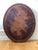Gold Antique French Oval Giltwood Mirror – Late 19th Century For Sale - Image 8 of 8