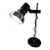 Vintage Industrial Articulating Adjustable Metal Desk Lamp For Sale