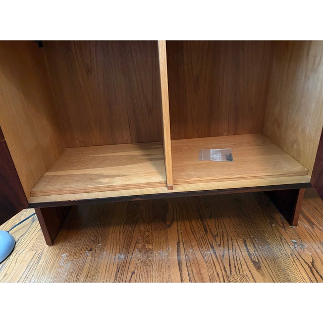 Danish Rosewood Mid Century Shelving Unit, Adjustable For Sale - Image 4 of 14
