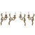 Early 20th Century Early 20th Century French Set of Four Louis XV Style Bronze Wall Sconces For Sale - Image 5 of 13