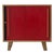 Chest of Drawers with Red Sliding Doors from Stella Möbel, 1990s For Sale