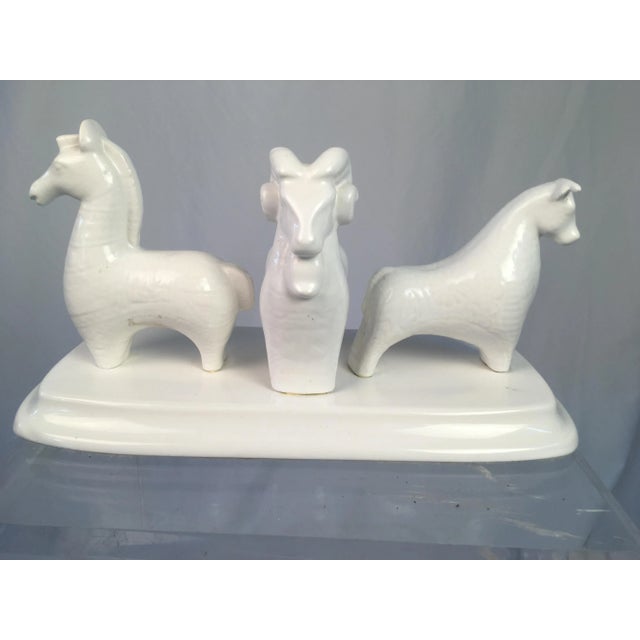 1960s Mid-Century Ceramic Sculpture For Sale - Image 4 of 8