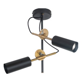 Brass 3452-8 Stav Spot 2 Ceiling Lamp by Johan Carpner for Konsthantverk For Sale