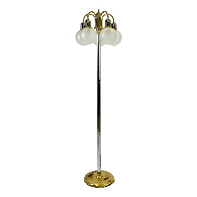 Dome Floor Lamp from Wortmann & Filz, 1980s For Sale