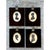 Vintage Silhouette Portraits in Black Frames - Set of 4 For Sale - Image 10 of 12