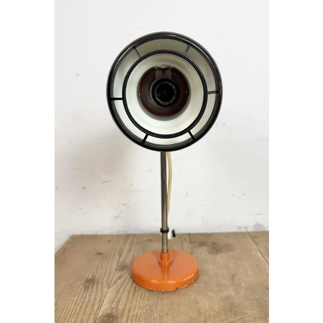 Orange Vintage Orange Table Lamp, 1970s For Sale - Image 8 of 16