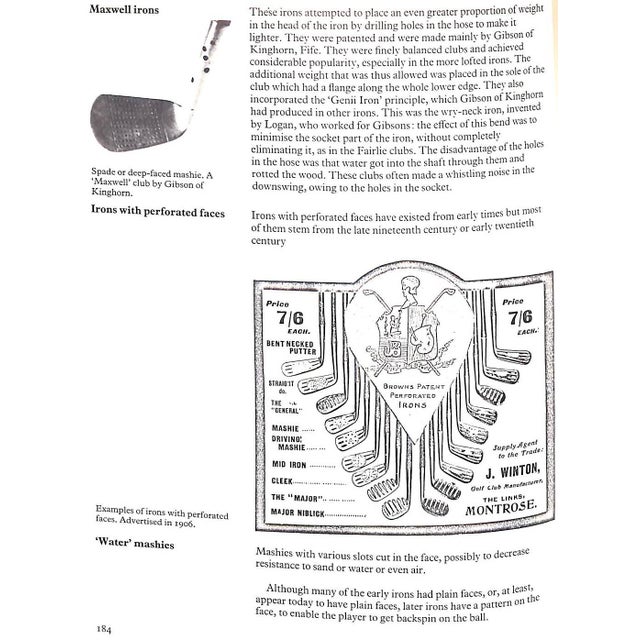 White "Golf in the Making" 1979 Henderson, Ian T. & Stirk, David I. For Sale - Image 8 of 12