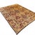 Turkish Vintage Sivas Rug 9x12 – Turkish Rug With Floral Lattice Design in Beige, Brown & Maroon For Sale - Image 3 of 5