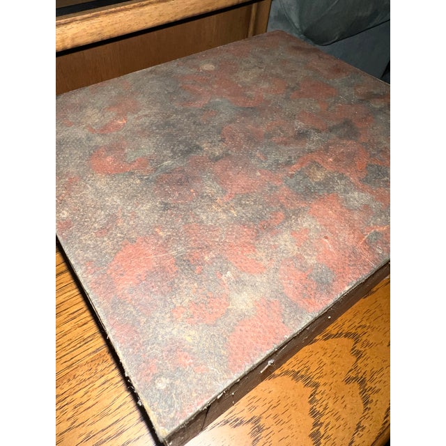 Industrial 1970s Handmade Industrial Style Wooden Box For Sale - Image 3 of 7