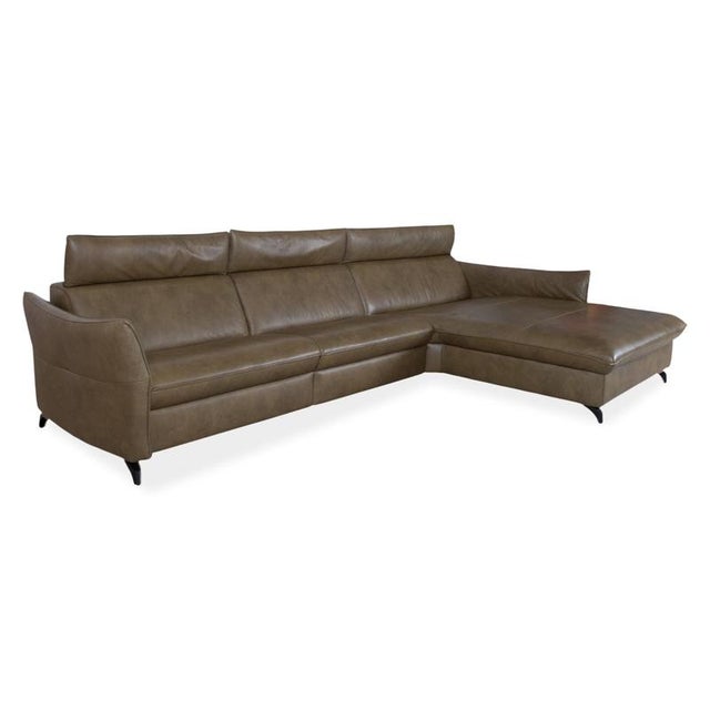 Green Leather 8372 Corner Sofa with Manual Function from Himolla Velden For Sale - Image 5 of 18