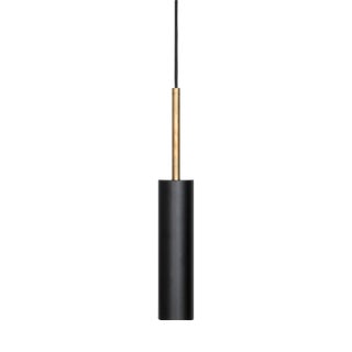 Large Black Brass Stav Ceiling Lamp by Johan Carpner for Konsthantverk For Sale