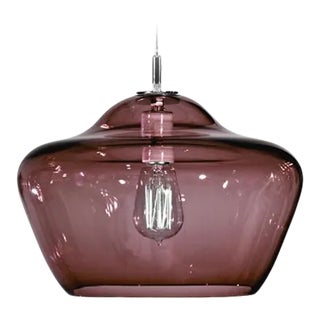 Aura Pendant Light from the Versuvius Collection in Amethyst For Sale
