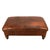Animal Skin Restoration Hardware Patchwork Leather Ottoman For Sale - Image 7 of 9