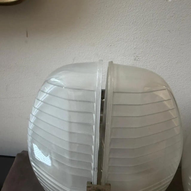 White 1961 Set of Two Space Age Lambda Wall Sconces by Vico Magistretti for Artemide For Sale - Image 8 of 16