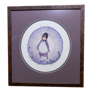 1990s Signed P. Buckley Moss "Cindy" – Rare Limited Edition Artist Proof (12/25)