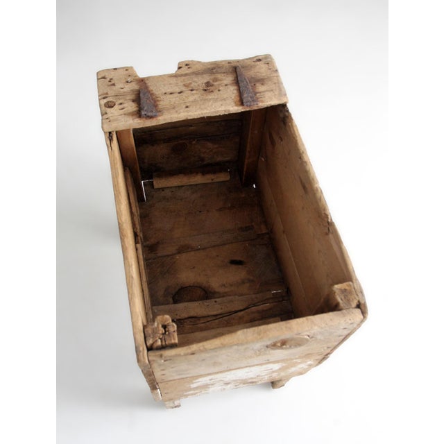 Antique Primitive Farm Bin For Sale - Image 6 of 18